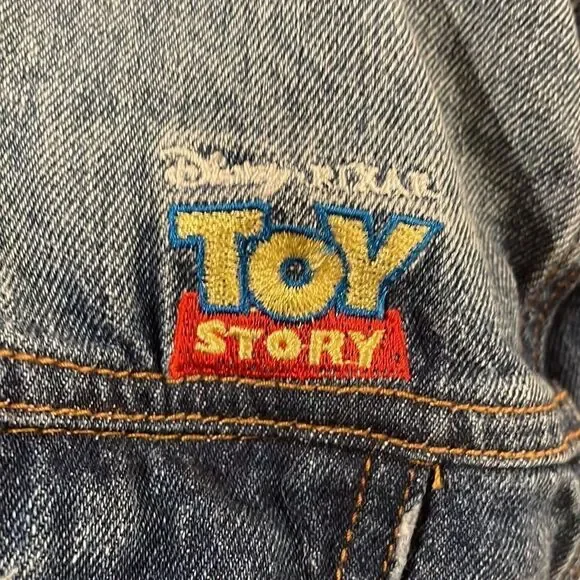 Nwot Disney Toy Story Woman’s Jean Jacket - Picture 4 of 14